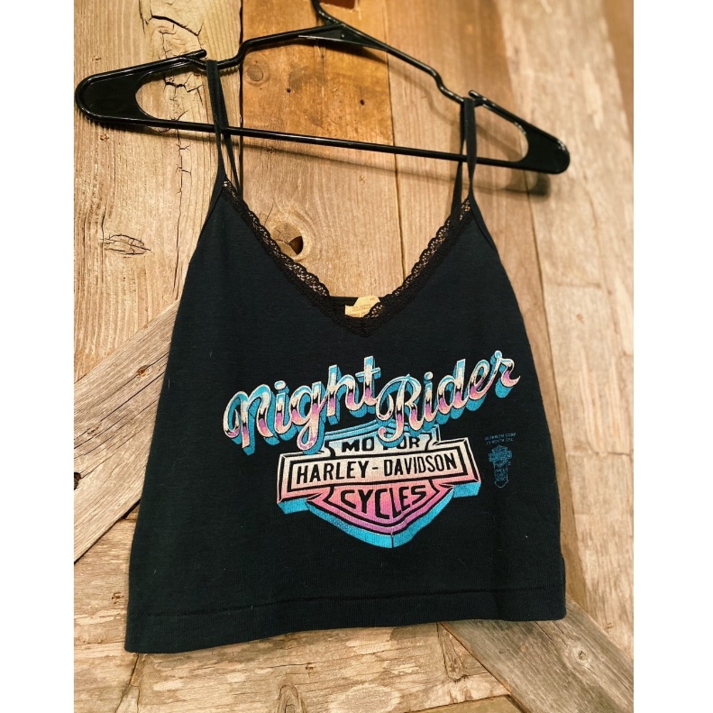 CUTE AF CROPPED HARLEY TANK 💕
